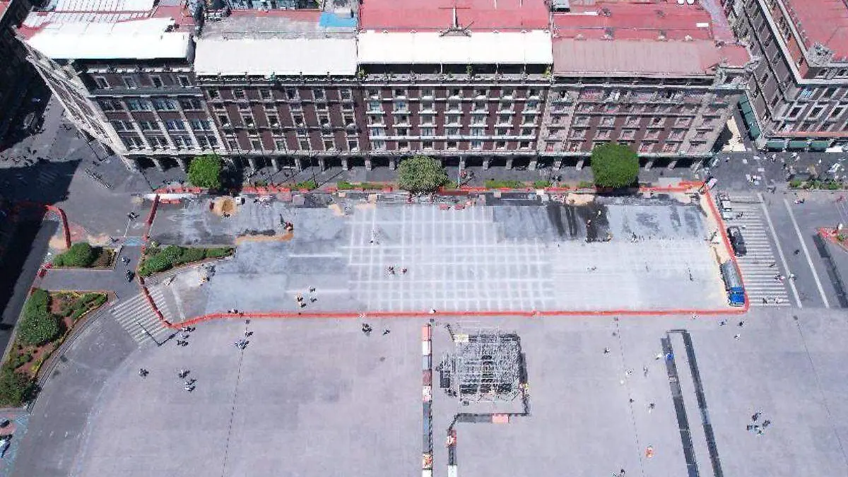 Remodelación-Zócalo CDMX